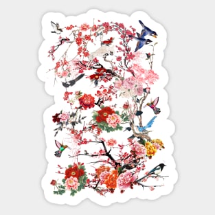 Chinese Private Garden Sticker